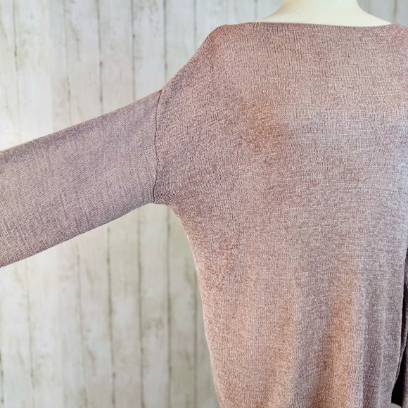 H&M | Soft Dusty Rose Sweater XS – Minimalist Chic Layering Top - Picture 2 of 13